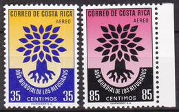 Costa Rica 1960, Postfris MNH, World Refugee Year. - Costa Rica