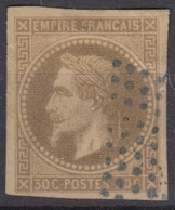 #182 COLONIES GENERALES N° 9 Oblitéré Losange De Points Bleus - Napoléon III