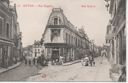 D/193        71    Autun      -  Rue Deguin & Rue Guérin - Autun