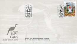South Africa Ciskei - Date-stamp Card - Stempelkarte - Stamp Exhibition, Heraldic - Ciskei