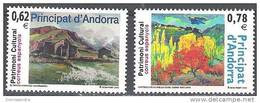 Andorra Español 2009 Michel 364 - 365 Neuf ** Cote (2017) 5.60 Euro Tableaux - Nuevos
