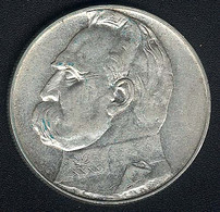 Polen, 10 Zlotych 1936, Silber, UNC! - Poland
