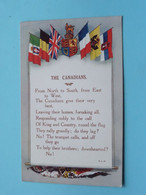 The CANADIANS  ( G.L.H. ) > ( Edit. : E. Mack > Hampstead ) Anno 19?? ( See SCAN ) ! - Postales Modernas