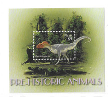 Nevis 2005 Prehistoric Animals Dinosaurs S/S MNH - St.Kitts And Nevis ( 1983-...)