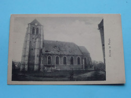 Kirche In AVION ( Edit. : ? ) Anno 19?? ( Voir / Sehen SCANS ) FELDPOST Karte !! - Avion