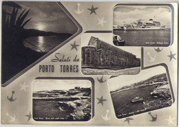 1954 PORTO TORRES  2   SALUTI DA   SASSARI - Sassari