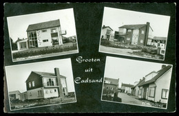 ANSICHTKAART * ZEELAND * GROETEN UIT CADZAND * 4-LUIK   (3944e) - Cadzand