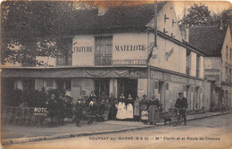 93-GOURNAY-SUR-MARNE- Mon FLORIN ET ROUTE DE CHAMPS- RESTAURANT FLORIN - Gournay Sur Marne