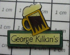 1321 Pin's Pins / Beau Et Rare / THEME : BIERES / BIERE FAUSSEMENT IRLANDAISE GeORGe KILLIAN'S - Bière