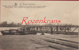 Hemixem Hemiksem St. Bernard Bruggen Leggen Geniekorps Bootbrug Op De Schelde (met Vast Ijzeren Gedeelte) Belgian Army - Hemiksem