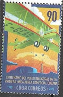 AIRLINES, 2020, MNH, AIRPLANES, CENTENARY OF THE FIRST COMMERCIAL FLIGHT, 1v - Flugzeuge