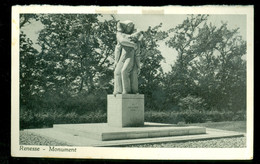 ANSICHTKAART * ZEELAND * RENESSE * MONUMENT *  (3944k) - Renesse