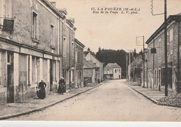 LA POUËZE. - Rue De Segré - Sonstige & Ohne Zuordnung