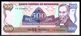 659-Nicaragua 500 Cordobas 1985 FB392 Neuf/unc - Nicaragua