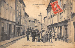 48-LANGOGNE-RUE DU CHEMIN NEUF ET BOULEVARD LANDOS - Langogne