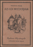 Allemagne 1943. Livre De Franchise Militaire. Als Ich Wiederkam. Arrivée  D'une Diligence, Porte Ou Fortification - Châteaux