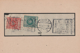 Polen Briefstück Lwow 2 1924 MWST Werbestempel - Franking Machines (EMA)