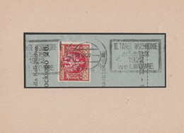 Polen Briefstück Lwow  1922 MWST Werbestempel - Máquinas Franqueo (EMA)