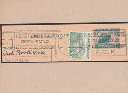 Polen Briefstück 1936 MWST Werbestempel - Machines à Affranchir (EMA)