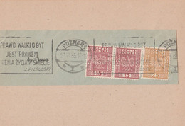 Polen Briefstück Poznan 1  1935 MWST Werbestempel - Franking Machines (EMA)
