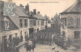 28-CHATEAUDUN-ANNIVERSAIRE DU 18 OACTOBRE - Chateaudun