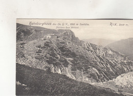 B5780) RAX - HABSBURGHAUS - Pächterin Rosa Wieland + Haus Stempel WIELAND 1917 - Raxgebiet