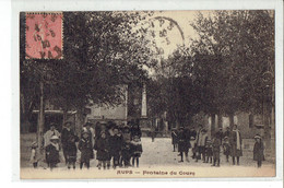 CPA 83 - AUPS - FONTAINE DU COURS - Aups