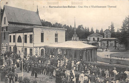 51-SERMAIZE-LES-BAINS-UNE FÊTE A L'ETABLISSEMENT THERMAL - Sermaize-les-Bains