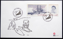 GREENLAND 2007  Paul Emile Victor Expedition)  Minr.496-97  FDC   ( Lot Ks ) - FDC
