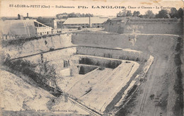 18-SAINT-LEGER-LE-PETIT- ETABLISSEMENT PH. LANGLOIS CHAUX ET CIMENTS , LA CARRIERE - Otros & Sin Clasificación