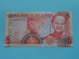 5 / Five DALASIS ( G6958754 ) Central Bank Of GAMBIA ( For Grade, Please See Photo ) UNC ! - Gambie