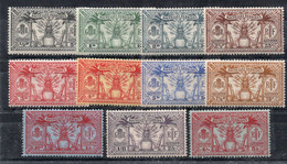 Nouvelles HEBRIDES Timbres Poste N°80 à 90* Neufs Charnières TB Cote 32.50€ - Neufs