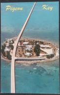 ► PIGEON KEY  - Seven Mile Bridge - 1960s (Postcard Addressed To France) - Key West & The Keys