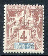 DIEGO SUAREZ < N° 27 + 38 < 27 ⭐ Neuf Ch - MH ⭐ Et 38 Ø Oblitéré Ø Used - Unused Stamps
