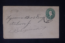 ETATS UNIS - Entier Postal De Louisville Pour La Belgique - L 128643 - 1901-20