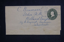 ETATS UNIS - Entier Postal Pour Les Pays Bas  - L 128645 - 1901-20