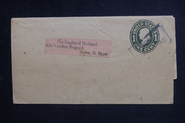 ETATS UNIS - Entier Postal Pour Les Pays Bas En 1910  - L 128648 - 1901-20