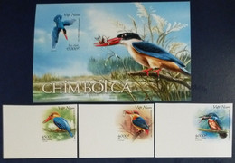 Vietnam Viet Nam MNH Imperf Stamps & Souvenir Sheet 2020 : Kingfisher Bird / Birds / Fish (Ms1135) - Vietnam