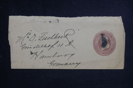 ETATS UNIS - Entier Postal Pour L'Allemagne  - L 128652 - ...-1900
