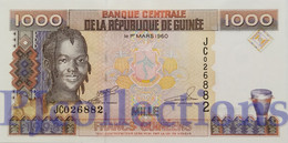 GUINEA 1000 FRANCS 1998 PICK 37 UNC - Guinee