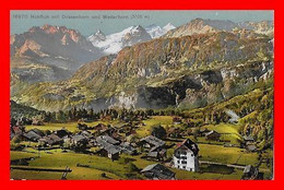 CPA  HASLIBERG (Suisse)  Hohfluh Mit Dossenhorn Und Wetterhorn 3708 M...O1312 - Hasliberg