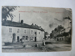 CPA 88 VOSGES - NOMEXY : Place De La Fontaine - Nomexy