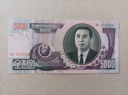 Billete De Corea Del Norte De 5000 Won, Año 2006, Uncirculated - Korea, North