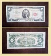 Billet De 2 Dollars 1963  - Etat : Superbe**  ( Livraison Groupé Ou Gratuite Possible Suivant Condition.) - Collections