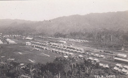 Tela (?) Honduras, View Of Houses Shacks In Rows, C1910s Vintage Real Photo Postcard - Honduras