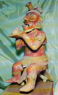 Guatemala, 'Old God' Idol Dark Ages Native Tehotihuacan Art C1960s Vintage Postcard - Guatemala