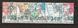 2000 USED Vatcano Mi 1353-57 - Oblitérés