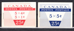 Canada 1962 Carnets - Ongebruikt