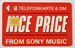 GERMANY Phone Card Telefonkarte Deutsche Telkom 1993 6DM 2000 Units Have Been Issued - Autres & Non Classés