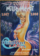 Programme (15 X 21 - 16 Pages) Mille Merci - Le  Diamant Bleu (Music-hall) Barville-en-Gâtinais - Illustration : Okley - Programs